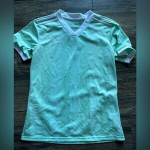 Adidas Teal Soccer/climate Shirt 
Size Medium, Athletic wear